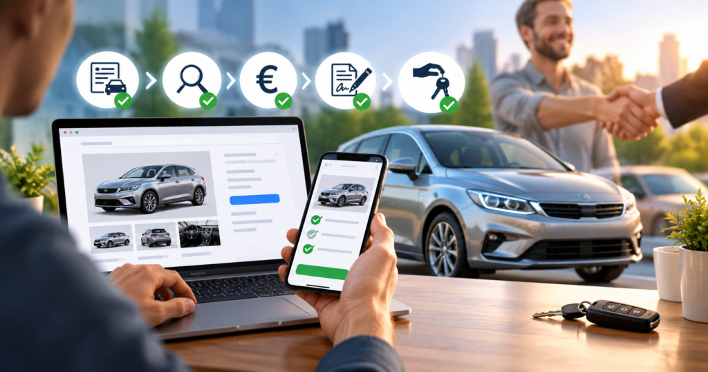 Sådan kan du nemt sælge din bil gennem en digital salgsproces